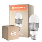 Multipack 6x Ledvance LED ampoule HQL LED P E40 41W 5400lm - 827 Blanc Très Chaud | Équivalent 125W