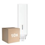 Multipack 10x Philips CorePro PL-T LED Ampoule HF 18.5W - 830 Blanc Chaud | 4-Pins - Équivalent 42W