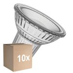 Multipack 10x Ledvance LED Réflecteur GU10 PAR16 6.9W 650lm 120d - 940 Blanc Froid| Dimmable - Équivalent 80W