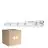 Multipack 4x Ledvance Réglette LED Étanche Imperméable Value 40W 4800lm - 840 Blanc Froid | 120cm 