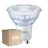 Multipack 10x Philips MASTER Value Spot LED GU10 PAR16 5.5W 575lm 36D - 940 Blanc Froid | Meilleur Rendu Des Couleurs - Dimmable - Équivalent 80W