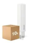 Multipack 10x Philips CorePro PL-C LED 9.5W 1100lm - 840 Blanc Froid | 4-Pins - Équivalent 26W