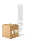 Multipack 10x Noxion Lucent PL-S LED 2.8W - 827 Blanc Très Chaud | 2-Pins - Équivalent 5W
