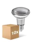 Multipack 10x Ledvance Performance Spot LED E27 R80 8.5W 670lm 36D - 827 Blanc Très Chaud | Dimmable - Équivalent 100W