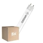 Multipack 8x Osram Tube LED T8 (EM/Direct 230V) Standard Output 5.4W 650lm - 840 Blanc Froid | 44cm - Équivalent 15W