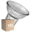Multipack 10x Ledvance LED Réflecteur GU10 PAR16 3.7W 350lm 36d - 830 Blanc Chaud | Équivalent 35W