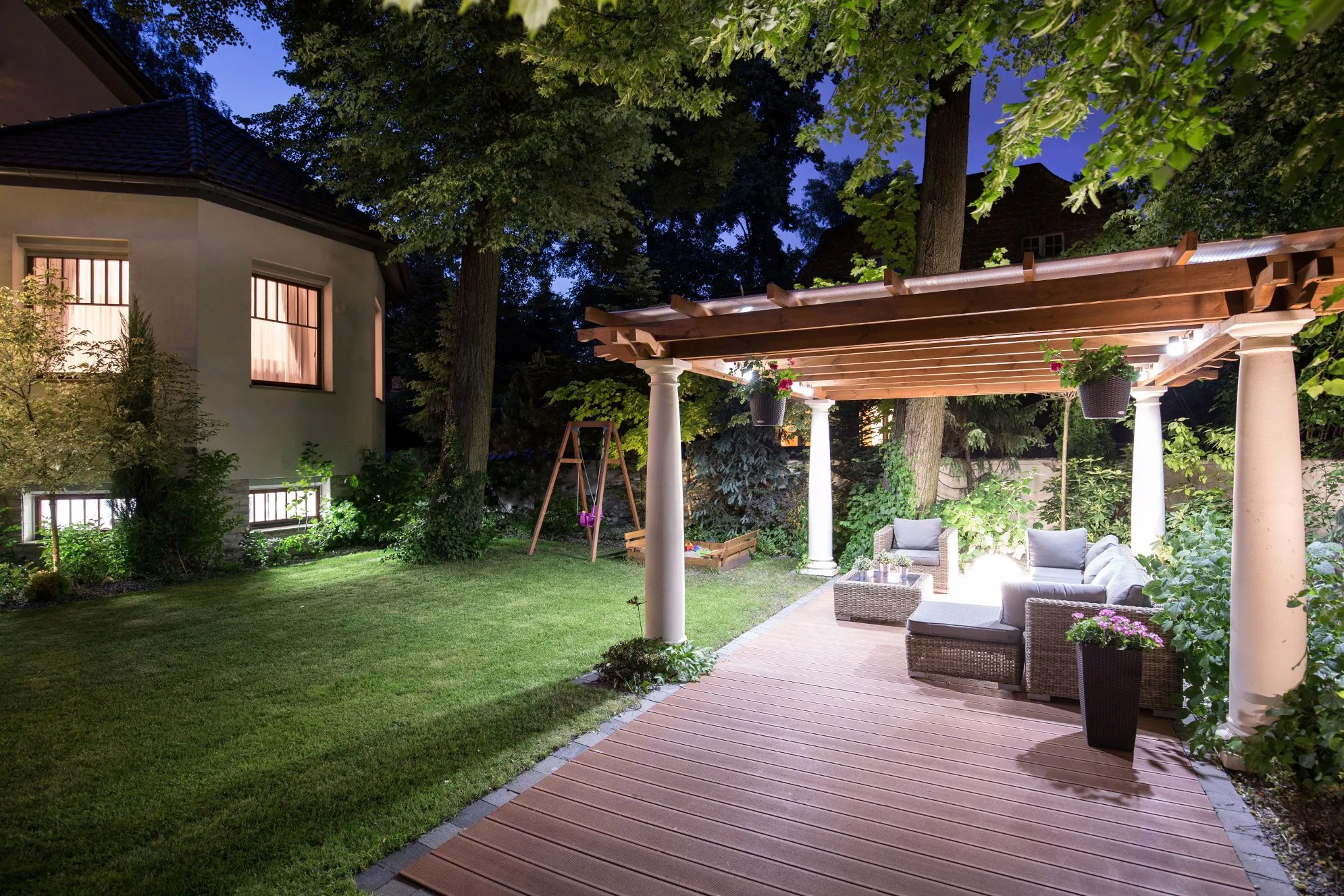 eclairage pour extérieur maison