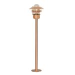 Nordlux Blokhus Sokkel Lamp Koper en Glas Koper | IP54 - Geschikt voor E27