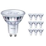 Multipack 10x Philips Corepro LED Spot GU10 PAR16 3W 230lm 36D - 830 Warm Wit | Dimbaar - Vervangt 35W