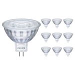Multipack 10x Philips Corepro LED Spot GU5.3 MR16 4.4W 390lm 36D - 840 Koel Wit | Vervangt 35W
