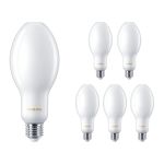 Multipack 6x Philips TrueForce Core LED E27 HPL/SON Mat 18W 3000lm 300D - 830 Warm Wit | Vervangt 80W