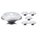 Multipack 6x Philips MASTER LED Spot G53 AR111 14.8W 875lm 24D - 927 Zeer Warm Wit | Beste Kleurweergave - Dimbaar - Vervangt 75W
