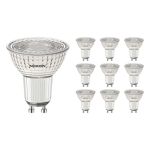 Multipack 10x Noxion PerfectColor LED Spot GU10 PAR16 4W 345lm 60D - 930 Warm Wit | Beste Kleurweergave - Dimbaar - Vervangt 50W