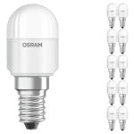 Multipack 10x Ledvance LED Special T26 E14 Tubular Mat 2.3W 200lm - 827 Zeer Warm Wit | Vervangt 20W