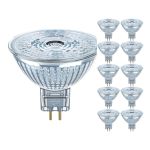 Multipack 10x Ledvance Performance LED Spot Reflector GU5.3 MR16 5W 345lm 36D - 927 Zeer Warm Wit | Beste Kleurweergave - Dimbaar - Vervangt 35W