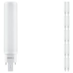 Multipack 10x Ledvance Dulux-D LED 7W - 830 Warm Wit | 4-Pin - Vervangt 18W