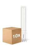 Multipack 10x Philips Corepro PL-L LED 8W 960lm - 830 Warm Wit | 4-Pin - Vervangt 18W