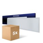Multipack 5x Noxion LED Paneel Ecowhite V4.0 28W 3360lm - 830-840-865 CCT | 120x30cm - UGR <19
