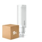 Multipack 9x Philips CorePro PL-C LED 5.9W 600lm - 830 Warm Wit | 2-Pin - Vervangt 13W