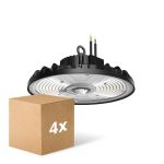 Multipack 4x Noxion LED Highbay Ecowhite V2.0 200W 32000lm 90D - 840 Koel Wit | IP65 - 1-10V Dimbaar