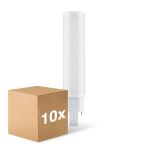 Multipack 10x Ledvance Dulux D/E LED 10W - 840 Koel Wit | 4-Pin - Vervangt 26W