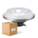 Multipack 6x Philips MASTER LED Spot G53 AR111 14.8W 875lm 24D - 930 Warm Wit | Beste Kleurweergave - Dimbaar - Vervangt 75W