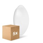 Multipack 5x Ledvance LED Bulkhead Surface Circulair 400 Wit 24W 1920lm - 830 Warm Wit | 400mm - IP44 