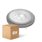 Multipack 6x Ledvance Superior LED Spot Reflector G53 AR111 7.4W 450lm 40D - 930 Warm Wit | Beste Kleurweergave - Dimbaar - Vervangt 50W
