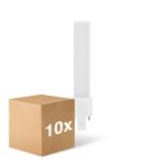 Multipack 10x Ledvance Dulux-S LED 4W - 830 Warm Wit | 2-Pin - Vervangt 9W