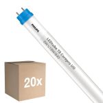 Multipack 20x Philips LED Buis T8 CorePro (EM/Mains) High Output 8W 900lm - 840 Koel Wit | 60cm - Vervangt 18W
