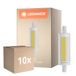 Multipack 10x Ledvance LED Slim Line R7s 78mm 9.5W 1055lm - 827 Zeer Warm Wit | Dimbaar - Vervangt 75W