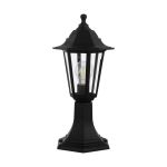 Eglo Sokkel Lamp Duanera Zwart | IP44 - Geschikt voor 1x E27