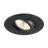 SLV New Tria 75 Spot Aluminium Zwart Rond 8.3W 705lm 38D - 927 Zeer Warm Wit | Zaagmaat 75mm -  Beste Kleurweergave - Dimbaar 