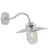 Nordlux Luxembourg Wandlamp Staal en Glas Grijs | IP54 - Geschikt voor E27