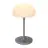 Nordlux Tafellamp Sponge Portable Accu Grijs 48W 300lm - 827 Zeer Warm Wit | 3-Staps Dimbaar 