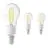 Multipack 3x Calex Smart Tuya Wifi E14 Kogel 4.5W 450lm - 818-830 Afstembaar Wit | Dimbaar - Vervangt 40W 