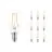 Multipack 10x Philips Corepro LED Lustre E14 Kogel Filament Helder 2W 250lm - 827 Zeer Warm Wit | Vervangt 25W