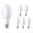 Multipack 6x Philips TrueForce Core LED E27 HPL/SON Mat 18W 3000lm 300D - 840 Koel Wit | Vervangt 80W
