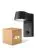 Multipack 4x D'Lite Wandlamp Lira Zwart 7W 600lm 830 Warm Wit | IP54 - Bewegingssensor