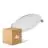 Multipack 4x Ledvance LED Downlight Comfort DN105 6W 420lm 120D - 830 Warm Wit | 118mm 