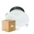 Multipack 4x Philips LED Downlight Coreline DN142B Aluminium Wit 19.2W 2300lm 60D - 830 Warm Wit | Zaagmaat 200mm - IP20 - Wit Reflector