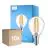 Multipack 10x Philips Corepro LED Lustre E14 Kogel Filament Helder 6.5W 806lm - 827 Zeer Warm Wit | Vervangt 60W
