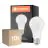 Multipack 10x Ledvance Classic LED E27 Peer Mat 8.5W 806lm - 827 Zeer Warm Wit | Vervangt 60W