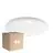 Multipack 4x Noxion LED Bulkhead Corido V2 Wit 12/16/20W 2000lm 830-840-865 CCT | IP44 - Bewegings- en Lichtsensor