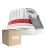 Multipack 10x Ledvance LED Spot Fire Rated Aluminium Wit 8W 680lm 36D - 930 Warm Wit | Zaagmaat 68mm - IP65 - Beste Kleurweergave - Dimbaar