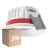 Multipack 20x Ledvance LED Spot Fire Rated Aluminium Wit 8W 720lm 36D - 940 Koel Wit | Zaagmaat 68mm - IP65 - Beste Kleurweergave - Dimbaar