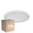 Multipack 10x D'Lite Plafondlamp Luma Wit 18W 1700lm - 827 Zeer Warm Wit | IP44 - 29cm