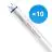 Multipack 10x Philips LED Buis T8 MASTER (EM/Mains) Ultra Output 14.7W 2500lm - 840 Koel Wit | 120cm - Vervangt 36W