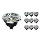 Multipack 10x Noxion Lucent LED Spot GU10 AR111 15W 850lm 40D - 927 Zeer Warm Wit | Beste Kleurweergave - Dimbaar - Vervangt 75W