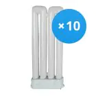 Multipack 10x Osram Dulux F 36W 830 | Warm Wit - 4-Pin